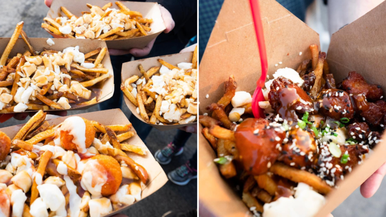 Le Grand PoutineFest débarque à Laval ce week-end et c'est cochon à souhait