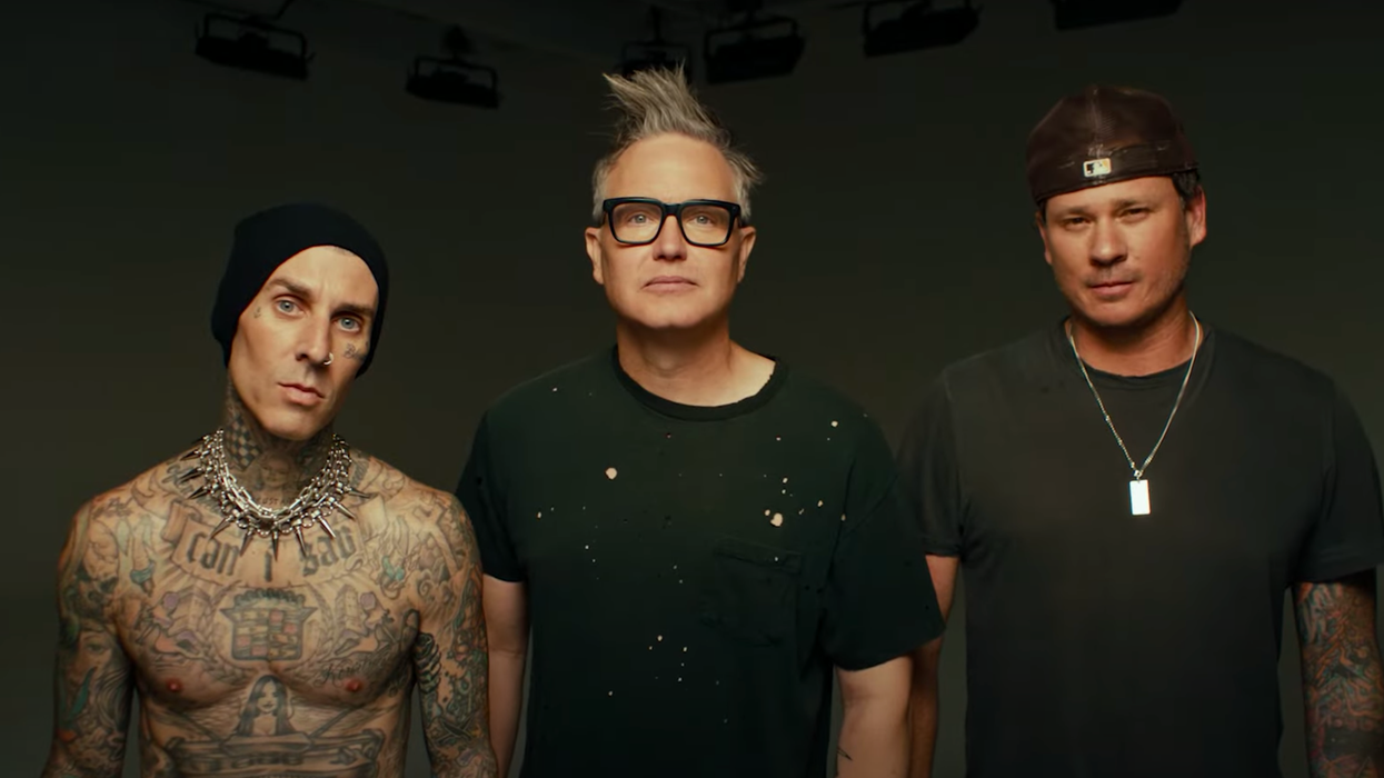 Le groupe Blink-182.