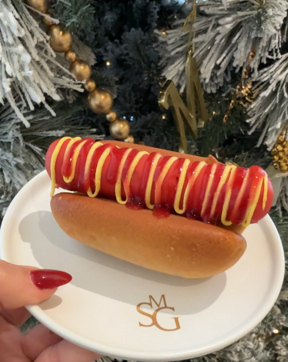 Le hot-dog trompe l'oeil de Mon Secret Gourmand.