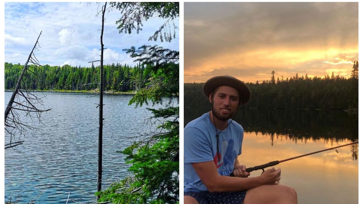 Le lac J'En-Peux-Plus est parfait pour une pause d'humains