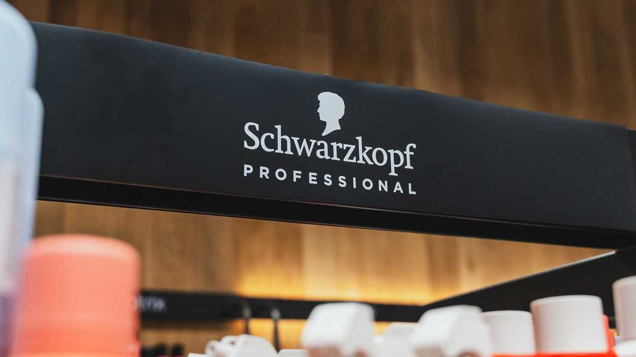 Le logo de Schwarzkopf.
