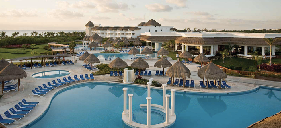 Le magnifique site du Grand Riviera Princess.