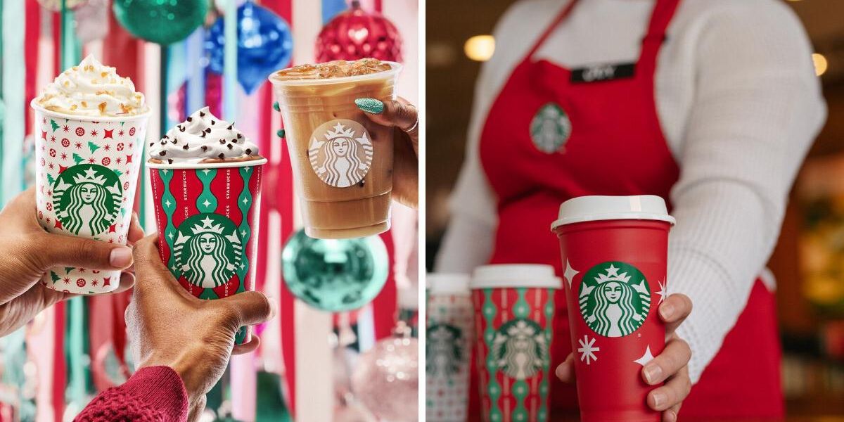 Starbucks Donne Des Tasses Festives Réutilisables Gratuites Pendant 1 Journe Seulement Starbucks Donne Des Tasses Festives Réutilisables Gratuites Pendant 1 Journe Seulement