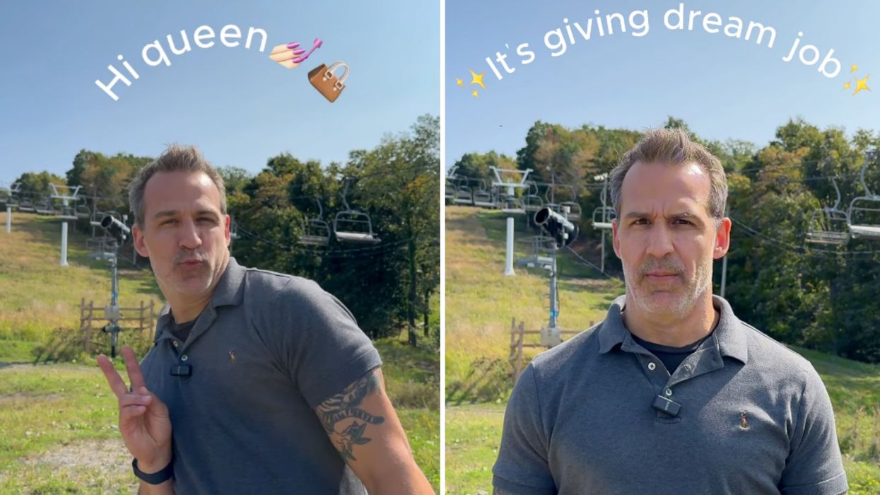 Le « Monsieur des RH » de Ski Saint-Bruno. Droite : Le « Monsieur des RH » de Ski Saint-Bruno.