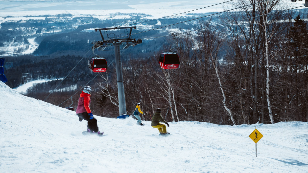 Le Mont-Sainte-Anne annonce d'autres travaux importants et les skieurs sont découragés