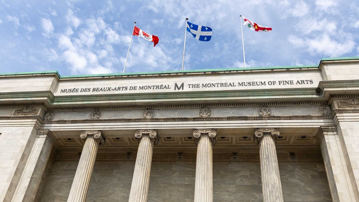 Le Musée des beaux-arts de Montréal.