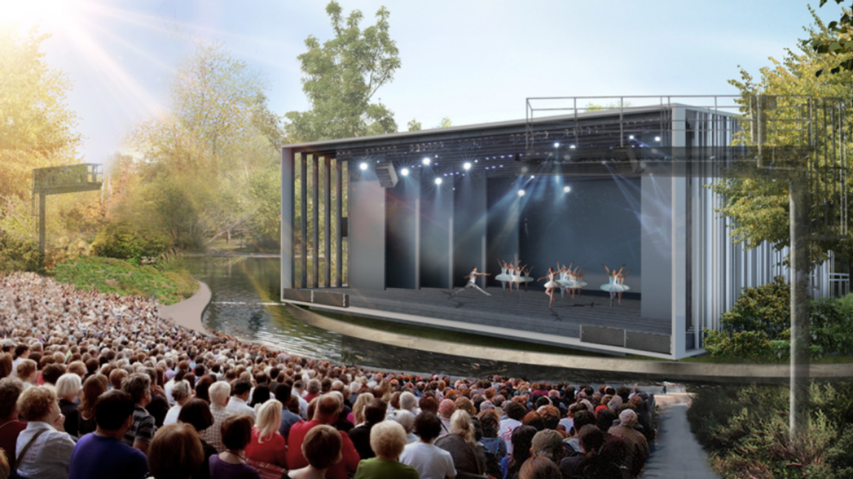 Le nouveau théâtre de Verdure.