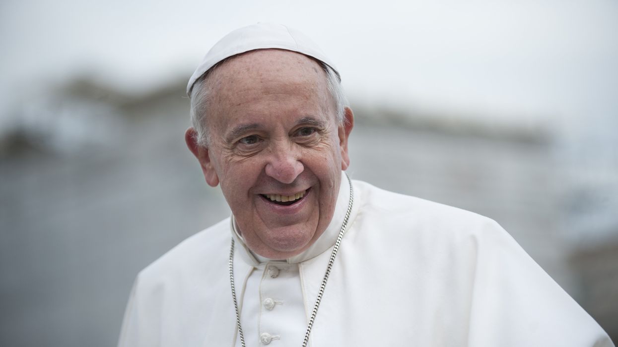 Le pape François.