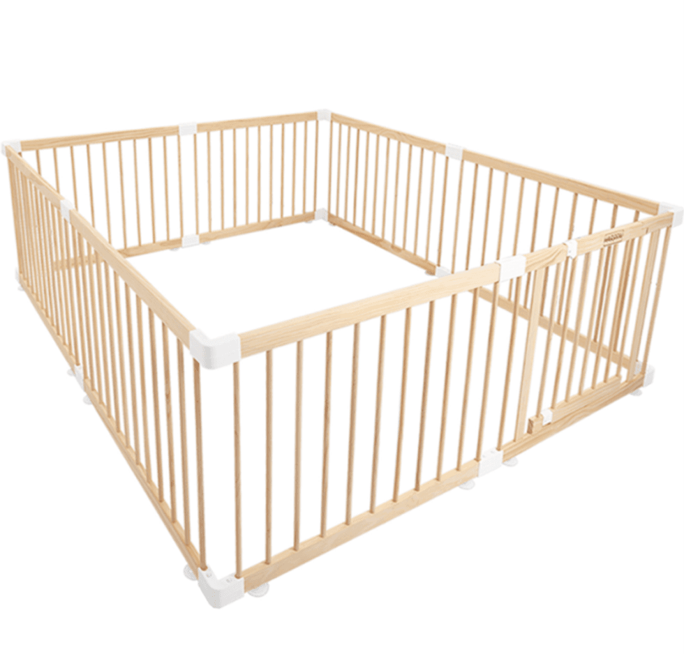 Le parc barri\u00e8re en bois extensible de 24 pouces HARPPA.