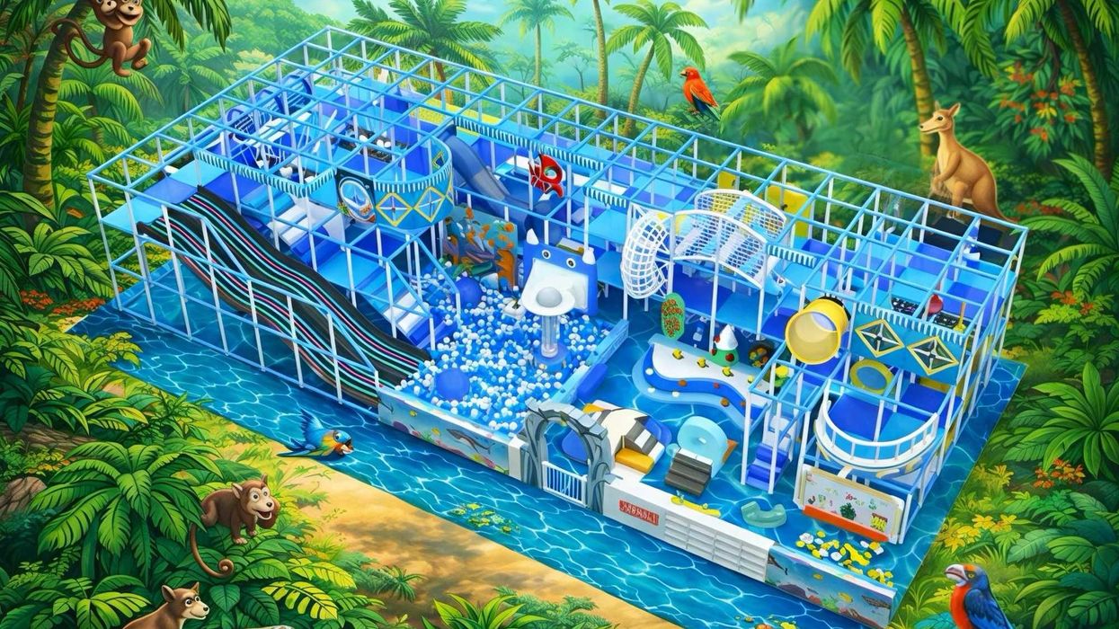 Le plan du centre d’amusement RadicaBOUM à Shawinigan.