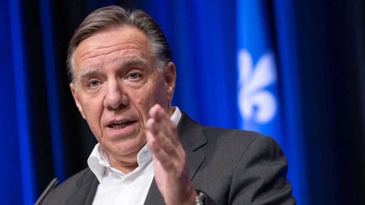 Le premier ministre du Québec François Legault.