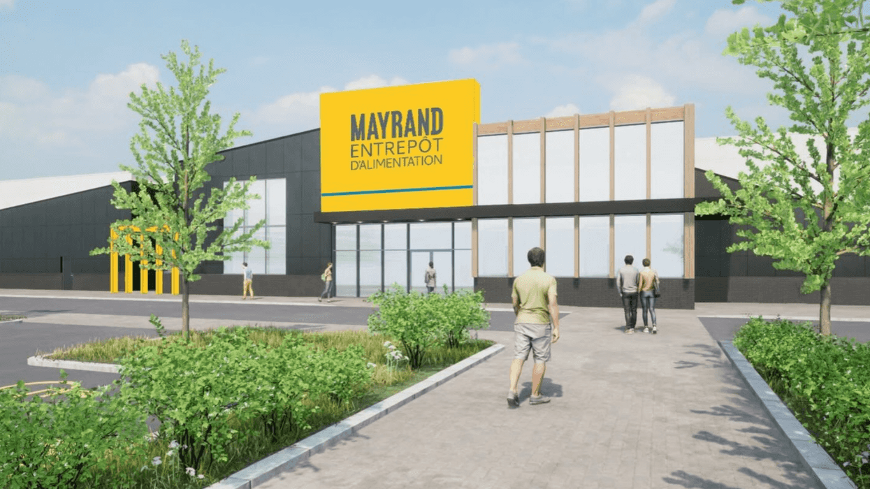 Le prochain entrepôt Mayrand de Trois-Rivières.
