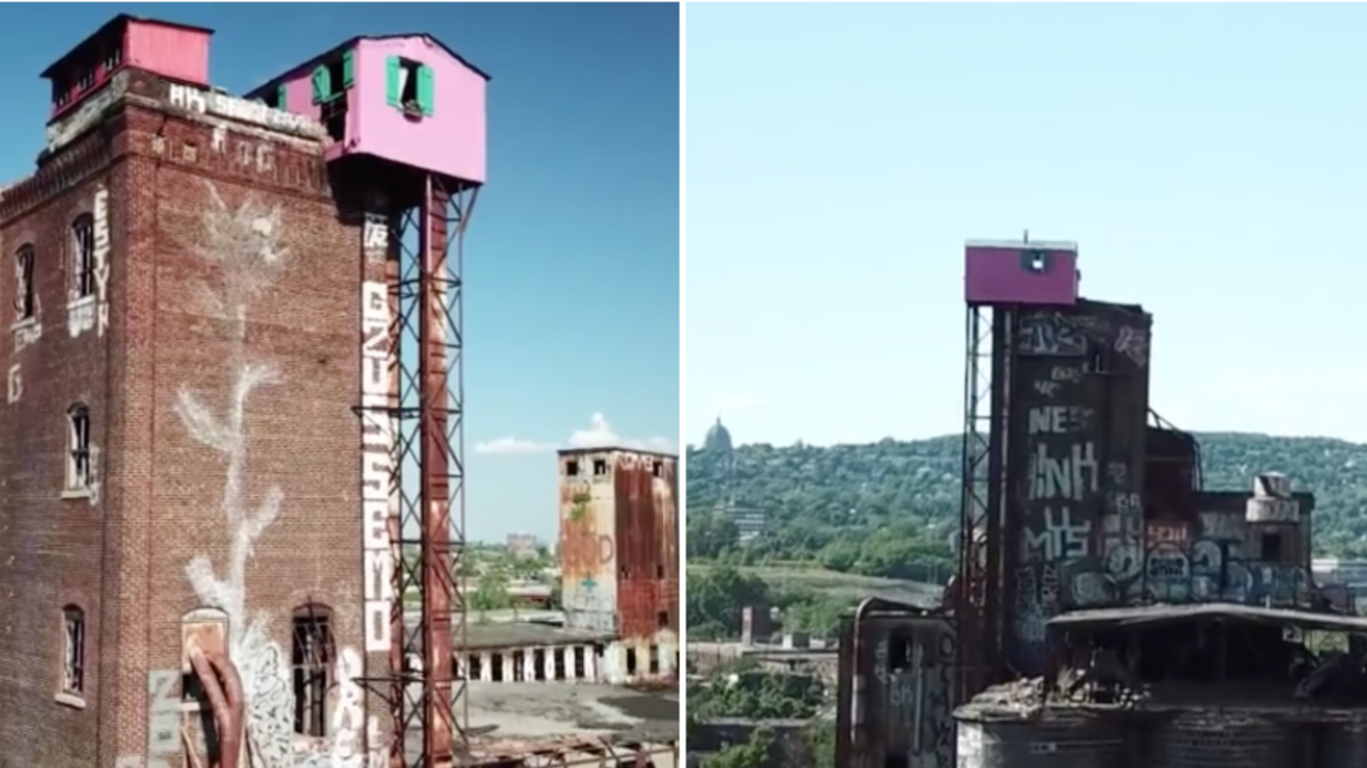 Le propriétaire de la maison rose au sommet de l'usine à Montréal répond à nos questions
