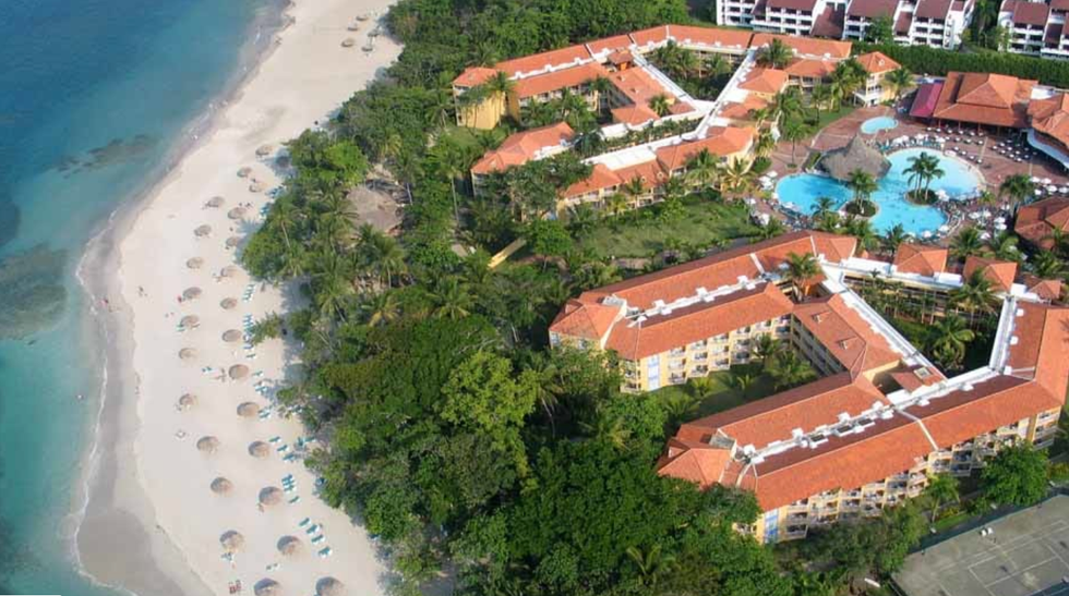 Le resort et la plage du Vh Gran Ventana.