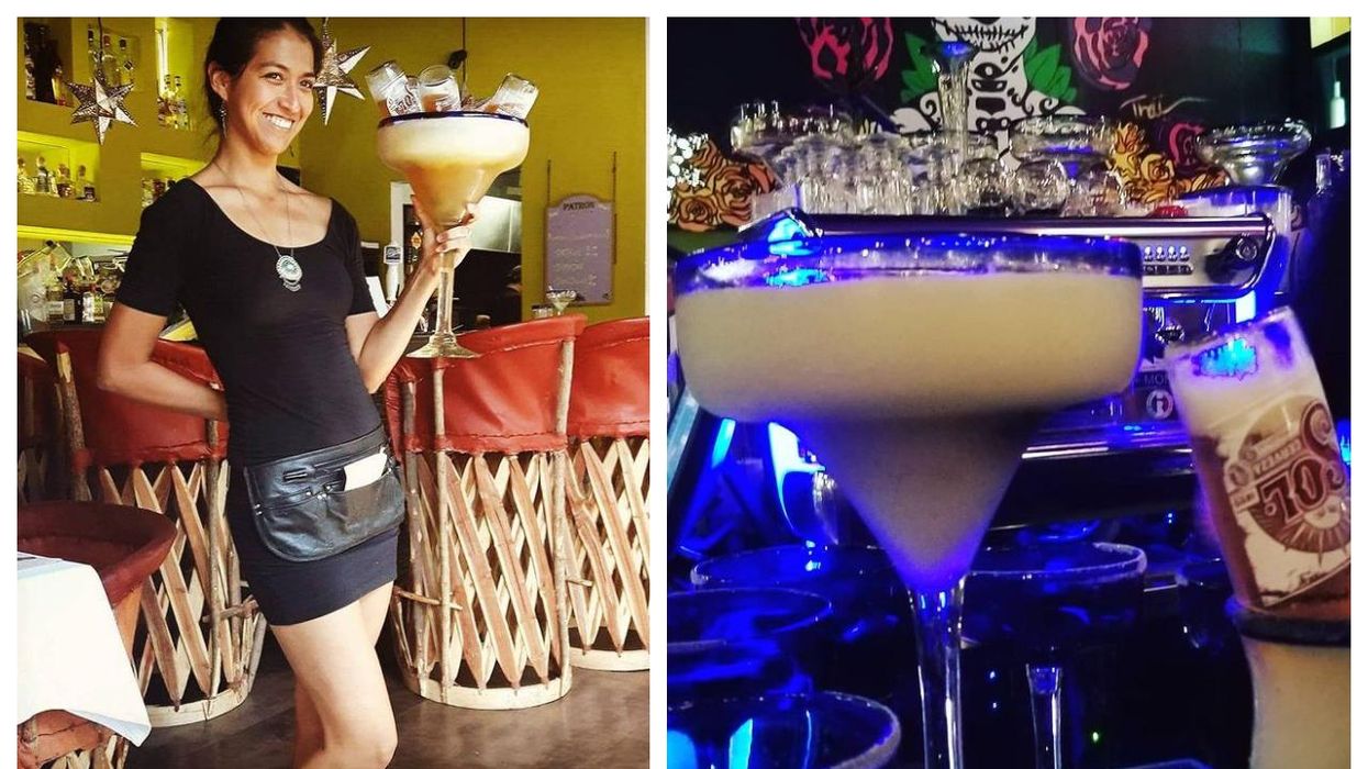 Le restaurant Agave sert des margaritas géants près de Montréal