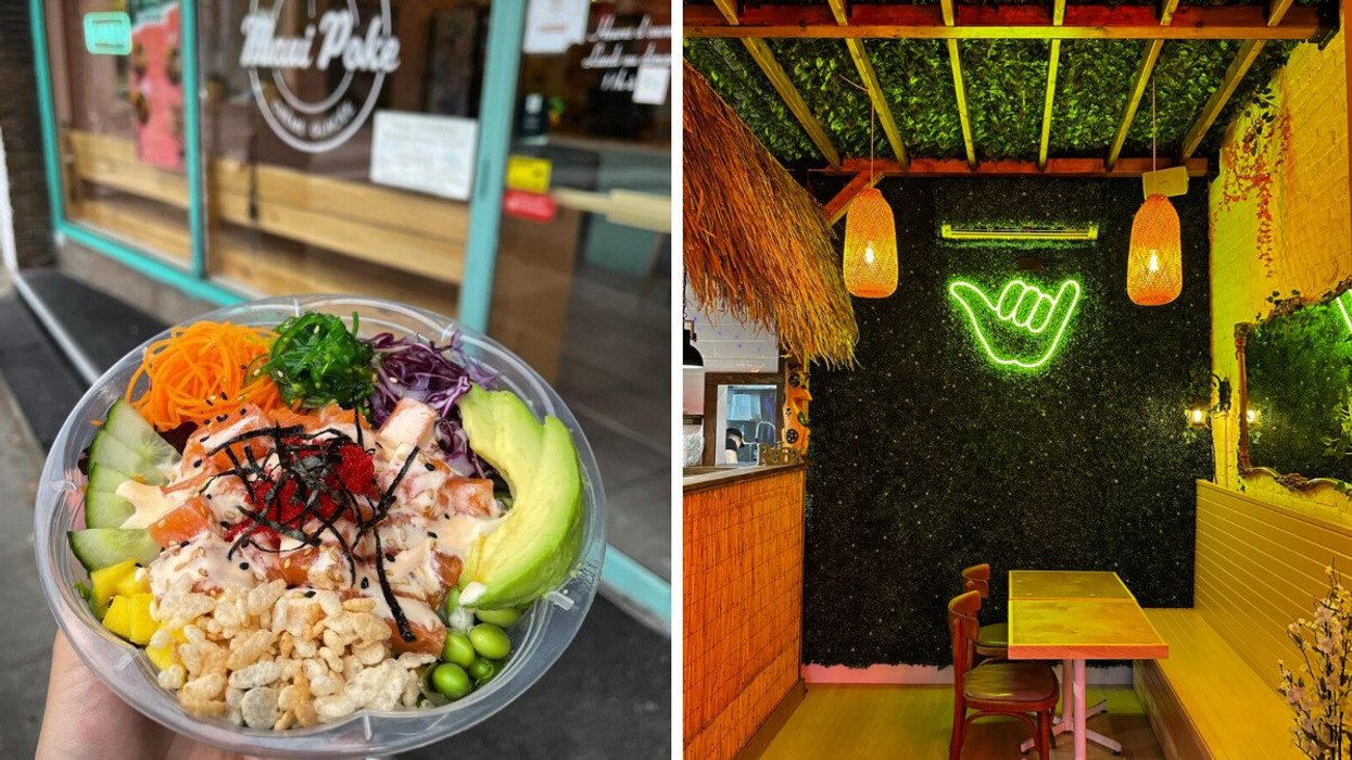 Le restaurant Maui Poké à Montréal.