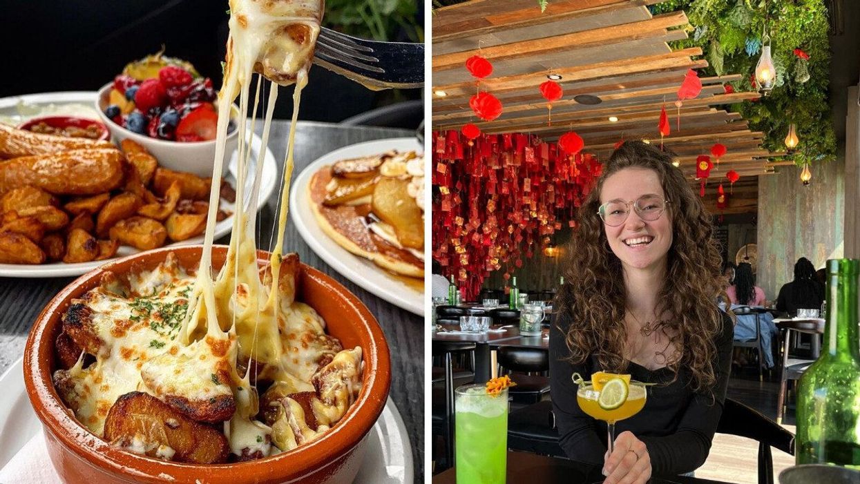 Le restaurant Sel, Poivre Et Pommes à Laval. Droite : Le Gon Bui à Laval.