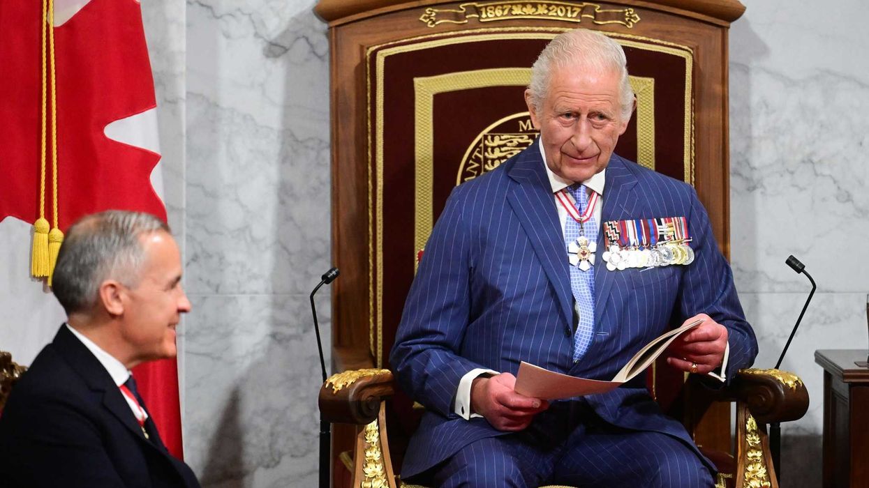 Le roi Charles III et le premier ministre Mark Carney