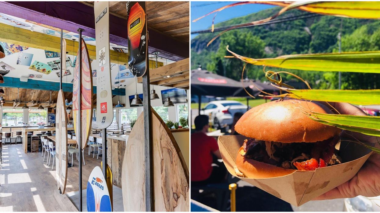 Le Shack Attakk au Mont-Saint-Hilaire asun véritable « surfer vibe »