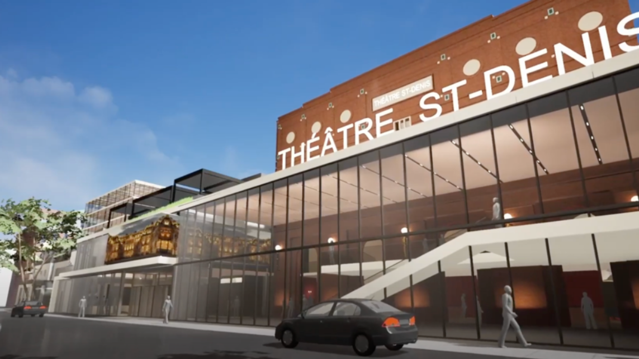 Le Théâtre St-Denis à Montréal change complètement de look en 2022 et ça s'annonce WOW
