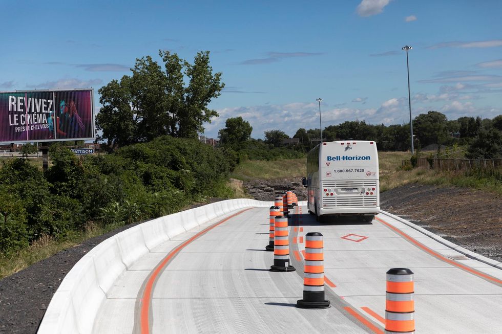 Le tunnel Louis-Hippolyte-La Fontaine.