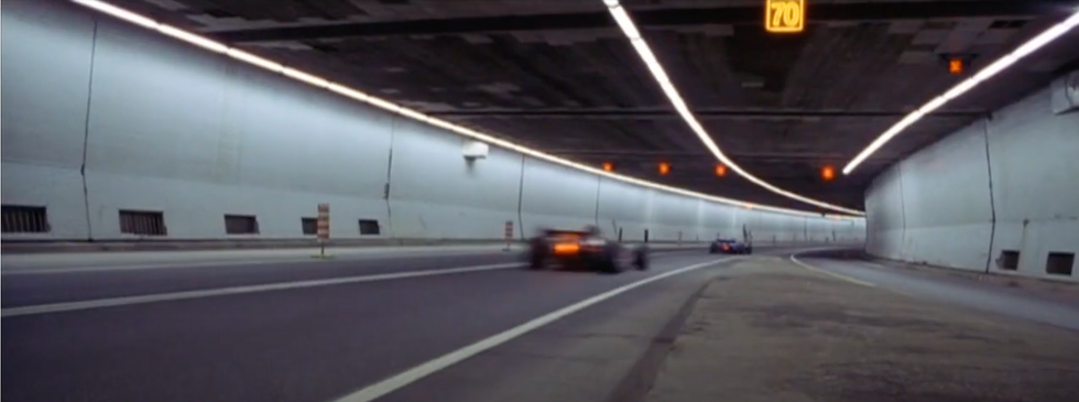 Le tunnel Ville-Marie dans Driven