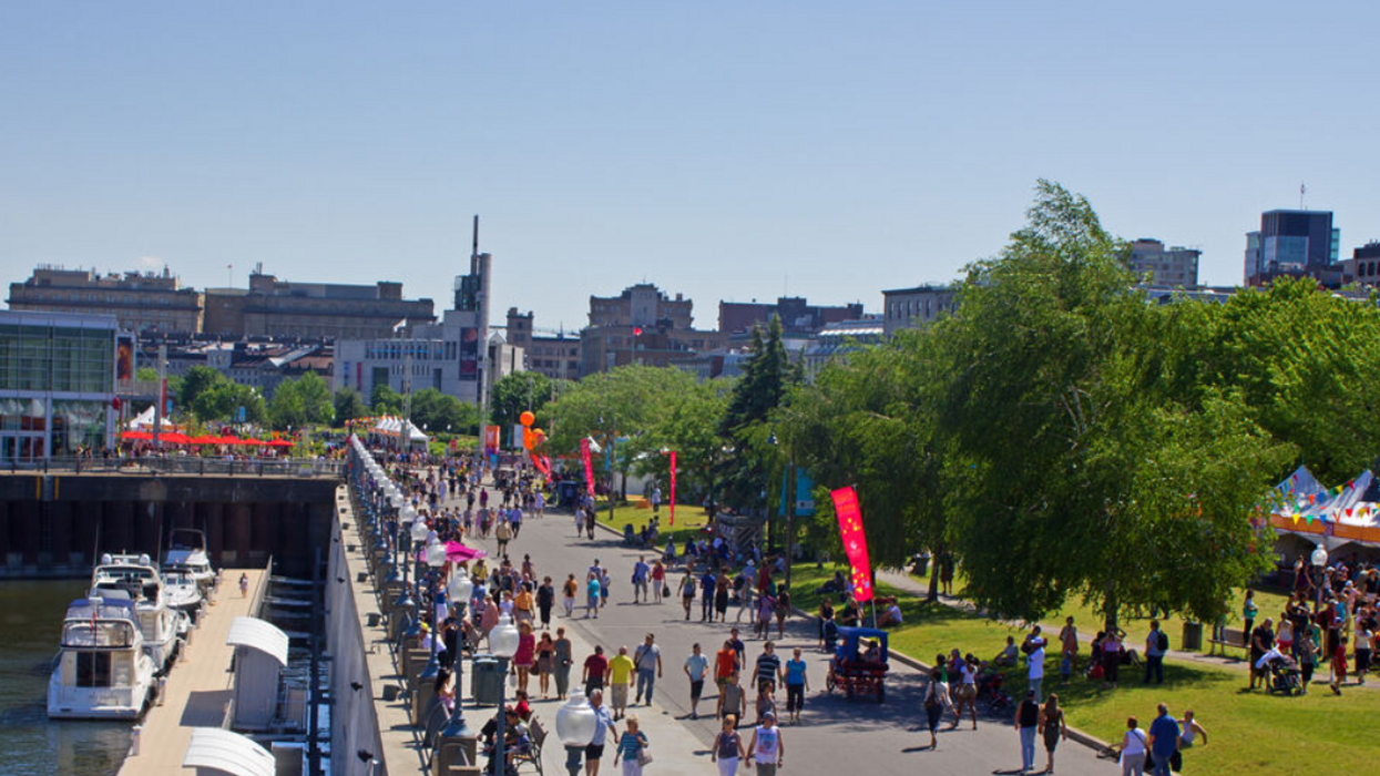Le Vieux-Port de Montréal.