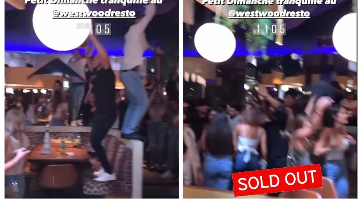 Le Westwood à Laval bondé en juillet 2021 selon des images