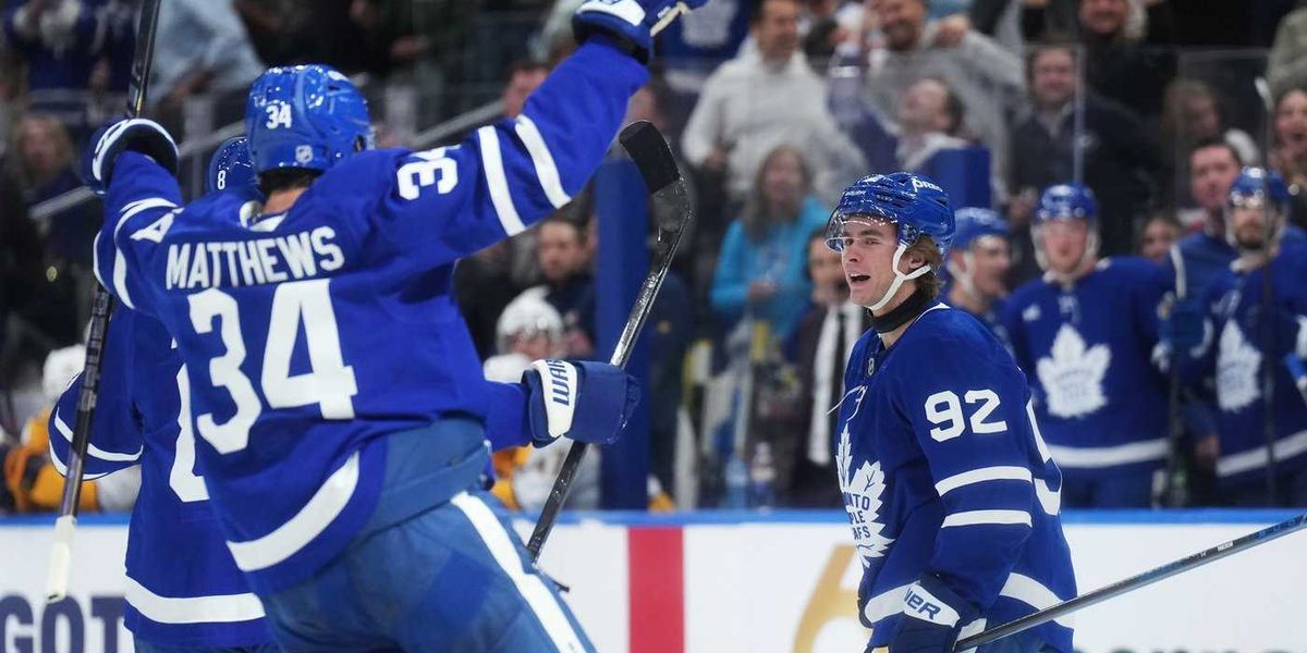 No. 1 overall pick Gavin McKenna scores first NHL goal for Toronto Maple Leafs No. 1 overall pick Gavin McKenna scores first NHL goal for Toronto Maple Leafs