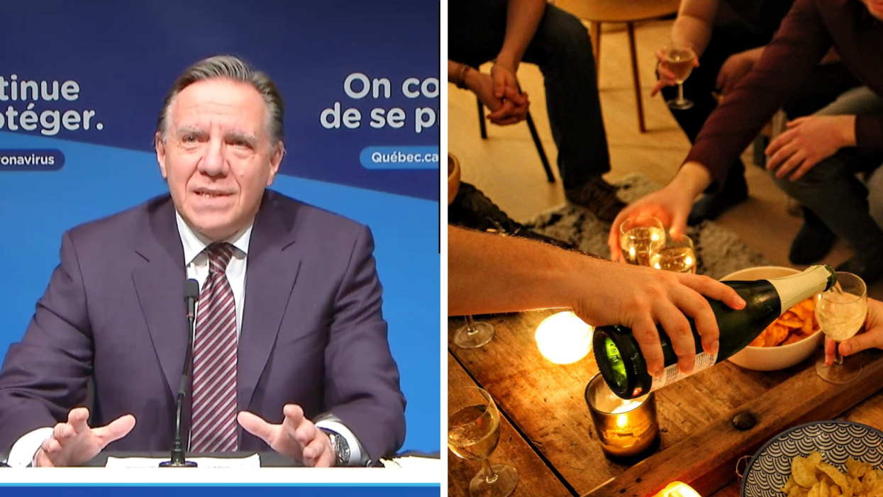 Legault demande aux Québécois de choisir 1 seul party de Noël d'ici le 26 décembre