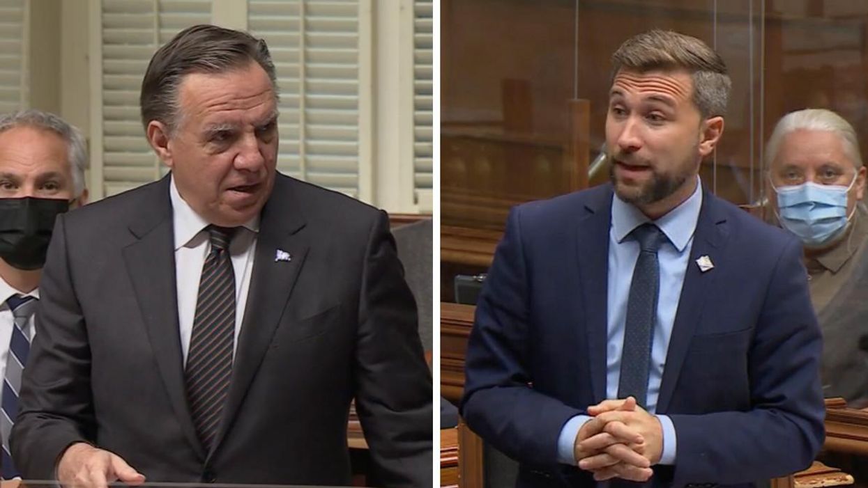 Legault et Nadeau-Dubois se traitent de « woke » et de « monarque » à l'AssNat