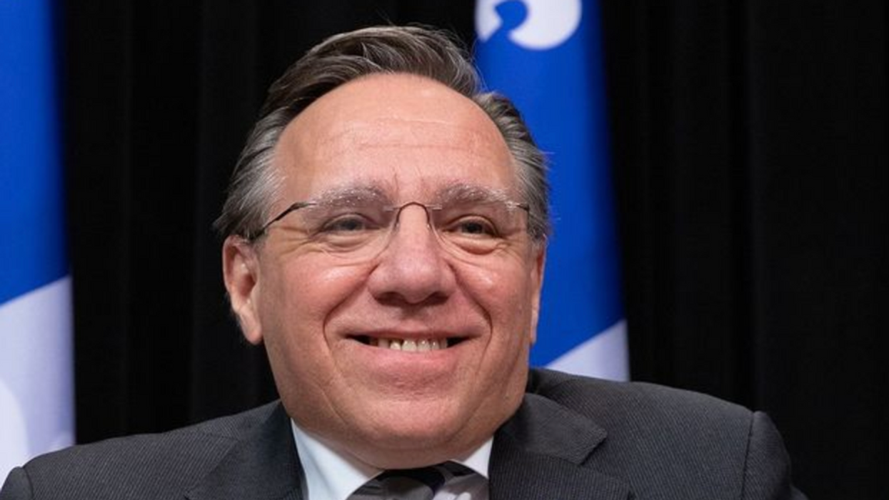 Legault publie une photo « throwback » de son secondaire