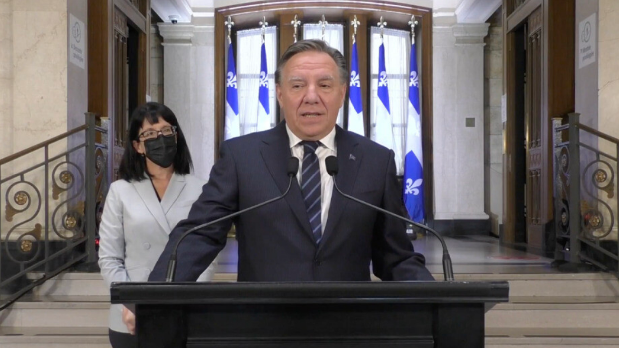 Legault revient sur les élections et affirme qu'il n'est pas « un méchant de droite »