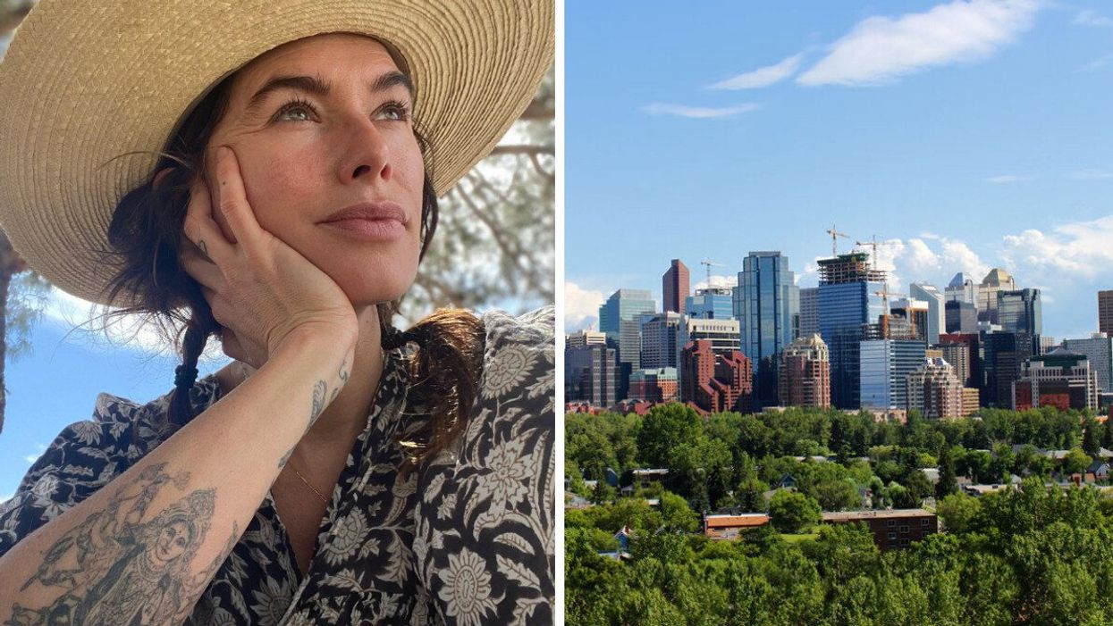 Lena Headey is set to star in The Abandons. Right: Calgary