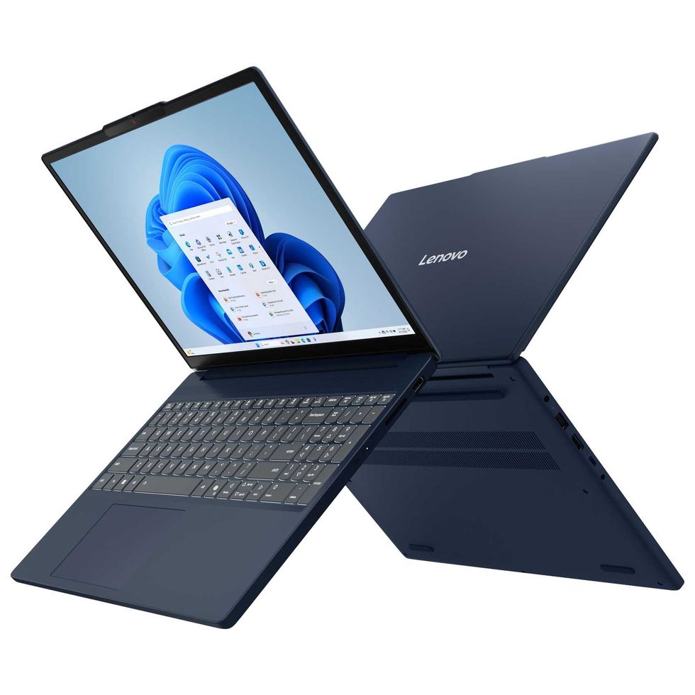 Lenovo laptop with Windows 11.