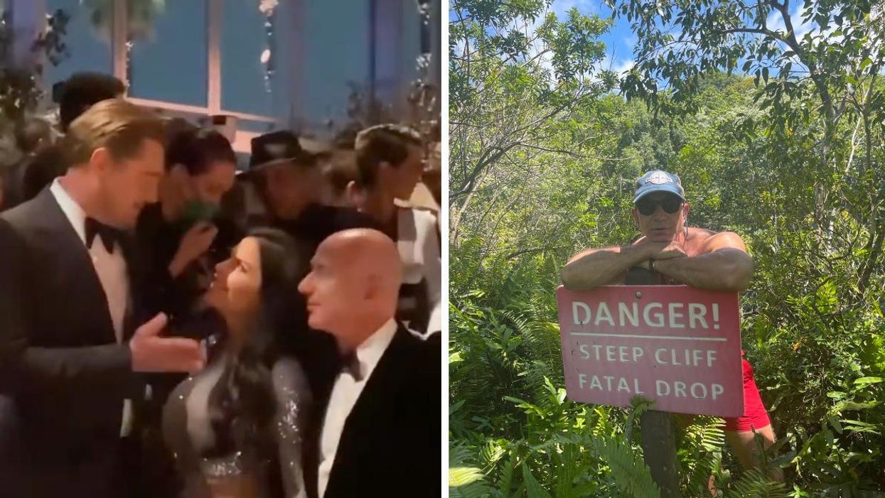 Leo DiCaprio Made Jeff Bezos' Girlfriend Swoon & The Billionaire Had The Best Reaction