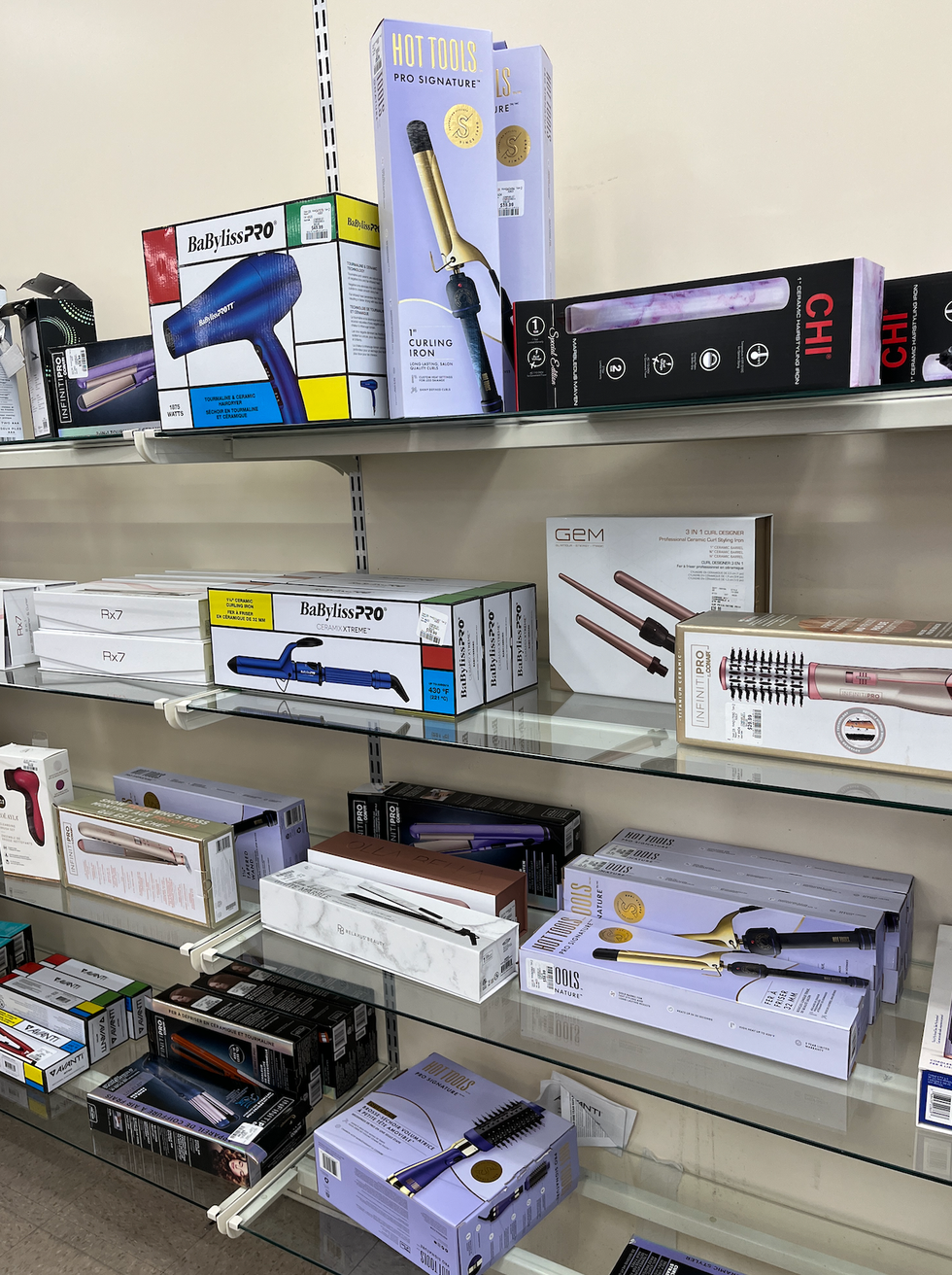 Les accessoires pour cheveux au Winners.