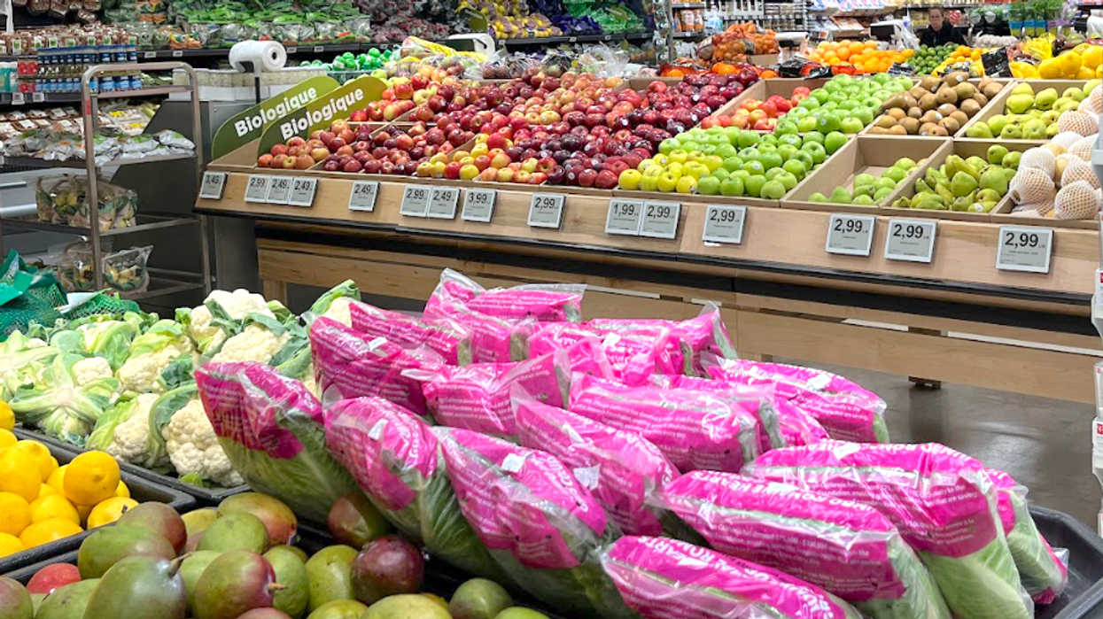 Les aliments de l'épicerie Maxi.