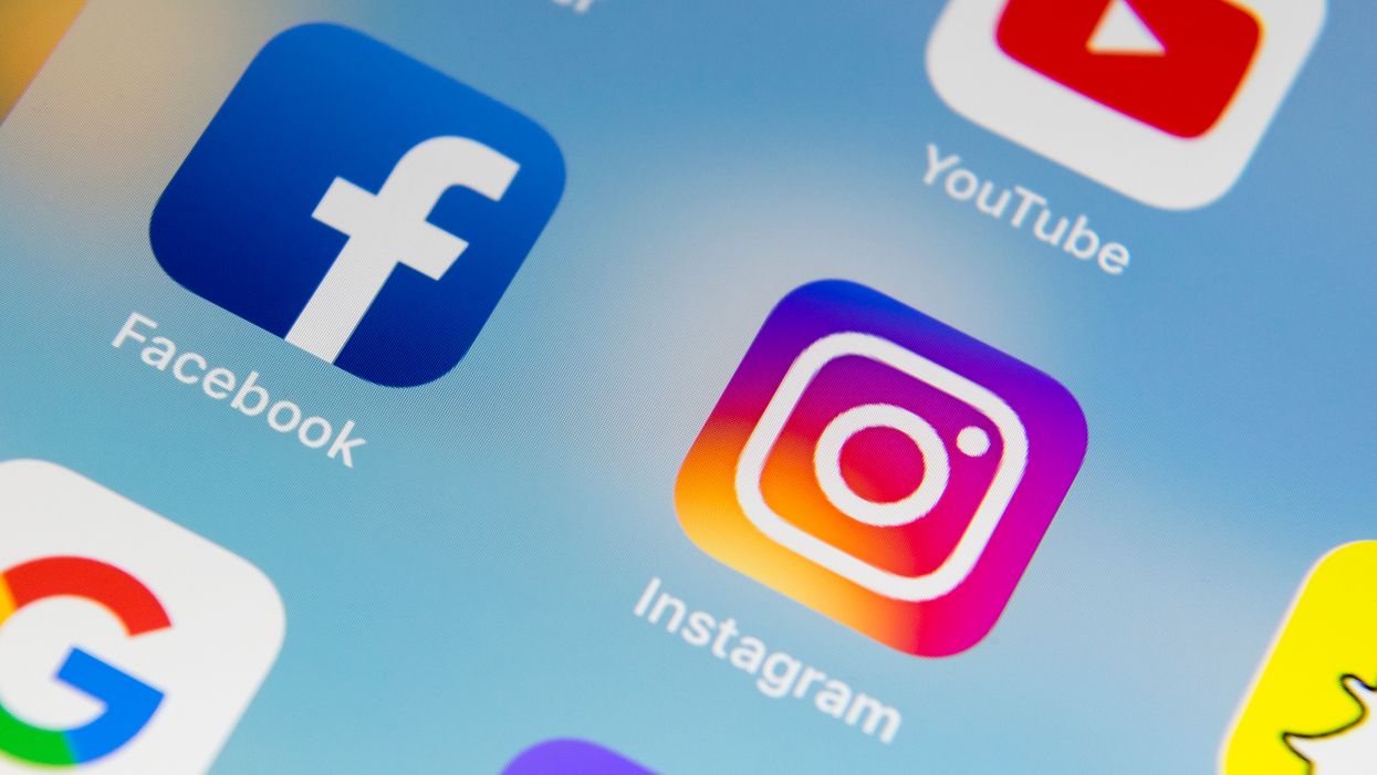 Les applications de Meta : Facebook et Instagram.