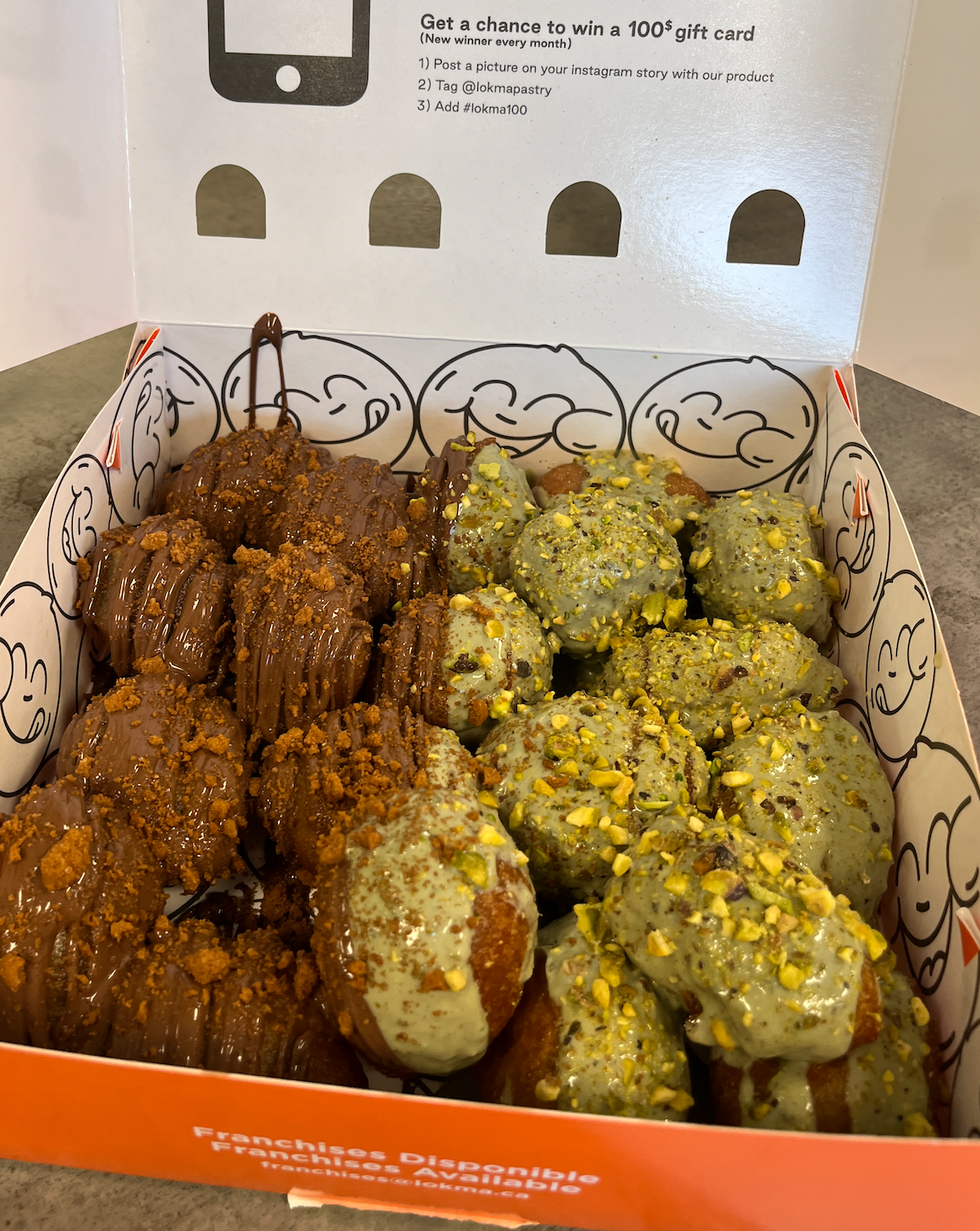 Les beignets Lokma \u00e0 Laval.