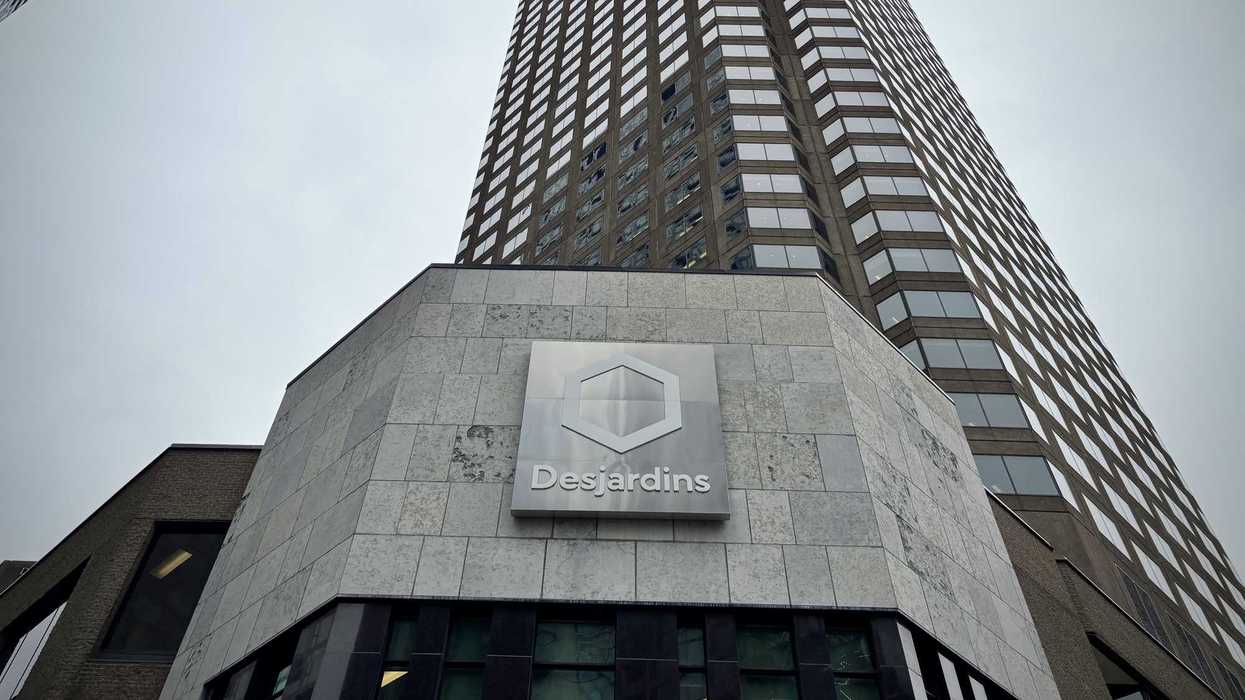 Les bureaux de Desjardins à Montréal.