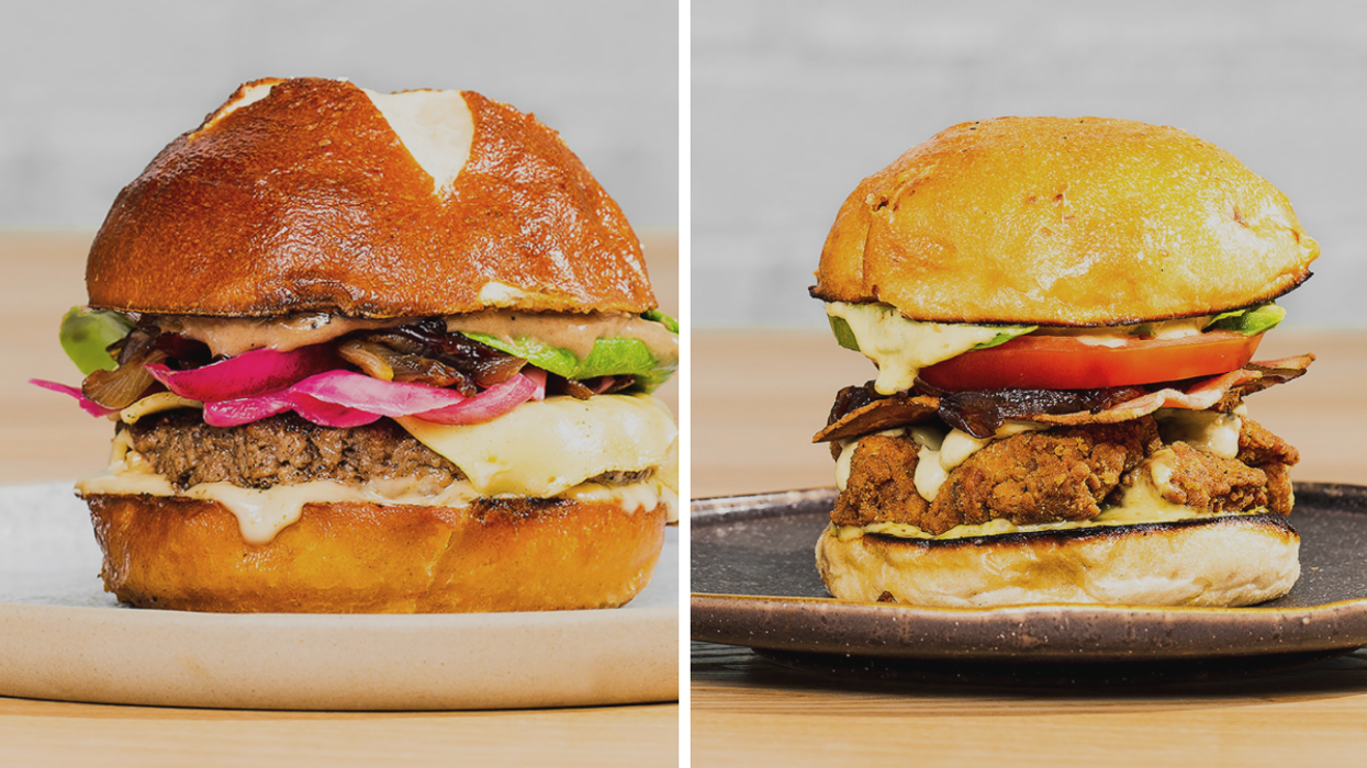 Les burgers du nouveau resto végane Bvrger.