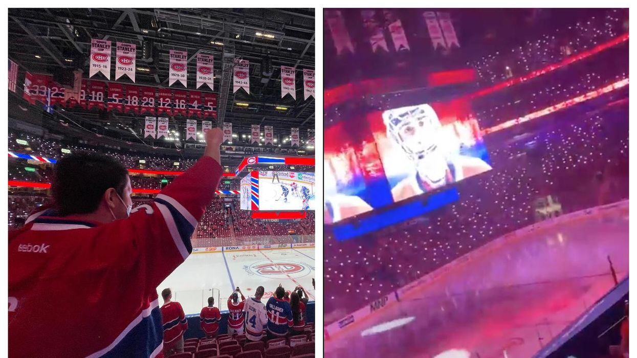Les Canadiens de Montréal : Voici le Centre Bell lors du 2e match de la finale