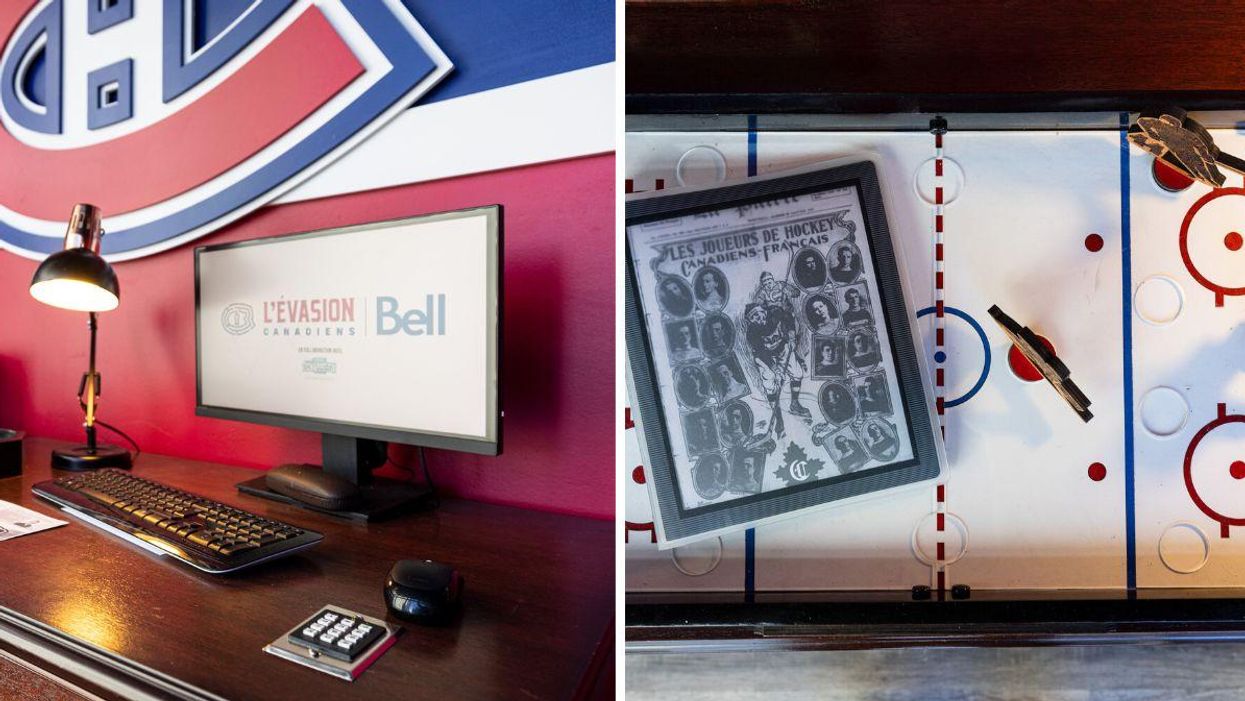 Les Canadiens lancent un jeu d’évasion pour les matchs au Centre Bell cette saison
