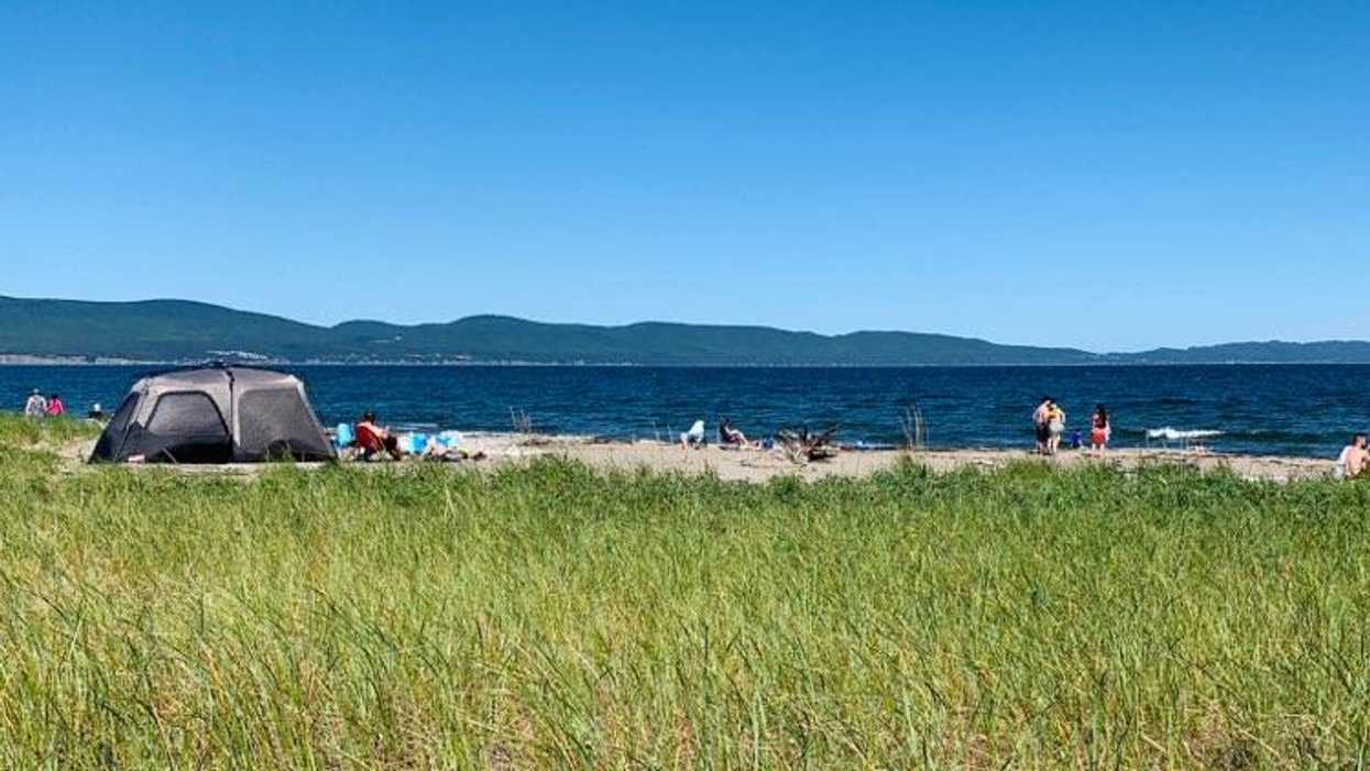 Le camping sur les plages de Gaspé sera interdit cet été