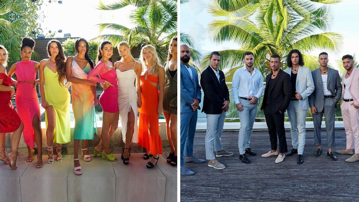 Les filles d'OD Martinique. Droite : Les gars d'OD Martinique.