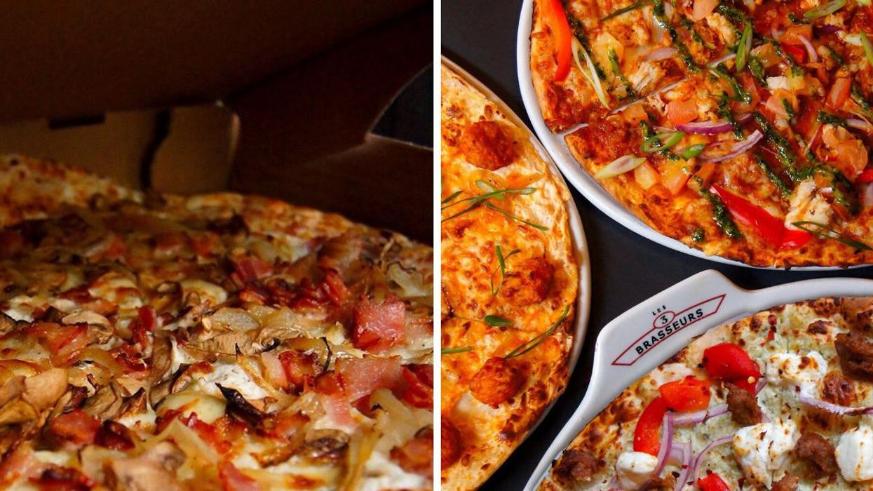 Les flammekueches sont seulement 12,99 $ chez 3 Brasseurs et c’est l’excuse parfaite pour les essayer