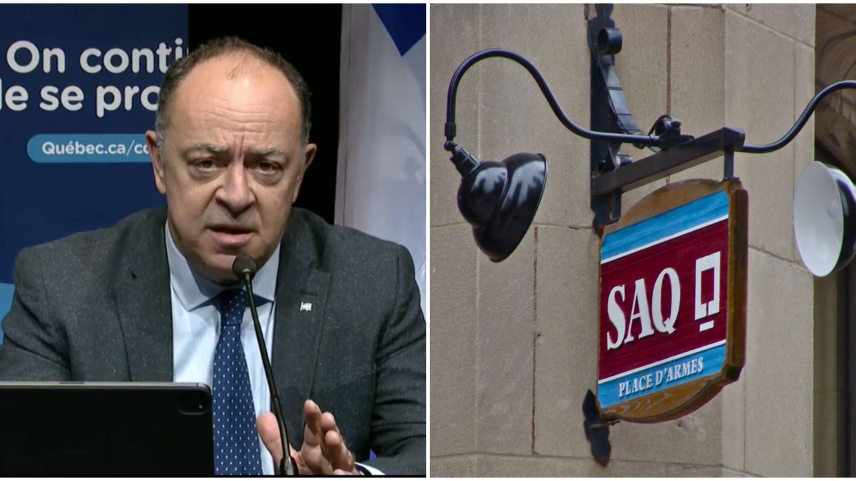 Les fortes commandes à la SAQ avant les Fêtes au Québec inquiètent Christian Dubé