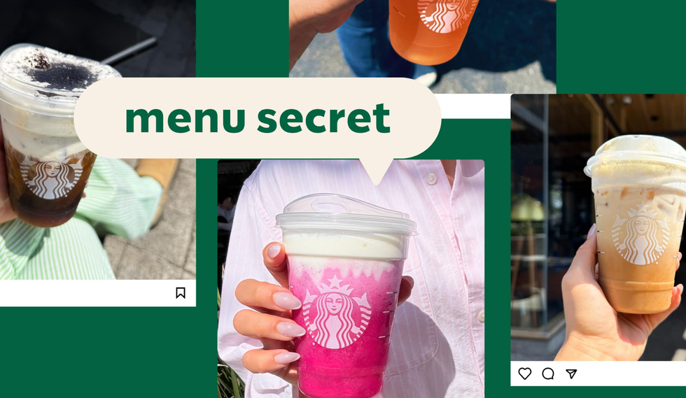Les items du menu secret.
