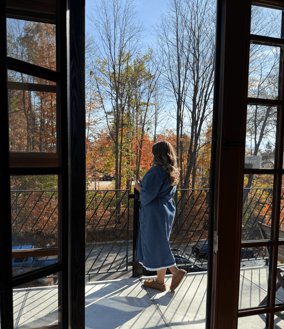 Les Lofts du Village \u00e0 l'automne.